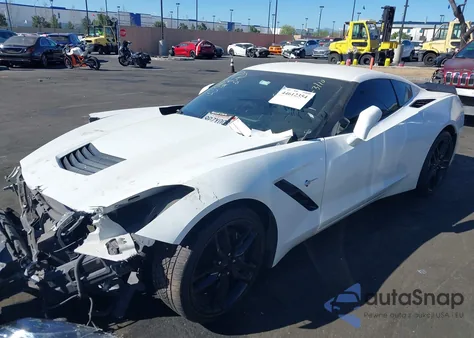 2016 Chevrolet Corvette Stingray z USA, uszkodzony, nr VIN 1G1YB2D7XG5123729